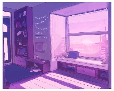 Комната арт гача лайф