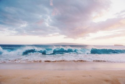 Море в пастельных тонах
