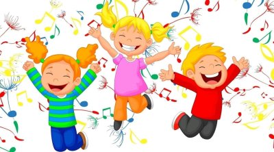 Веселые дети рисунок