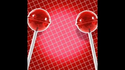 Lollipop Overlay красный