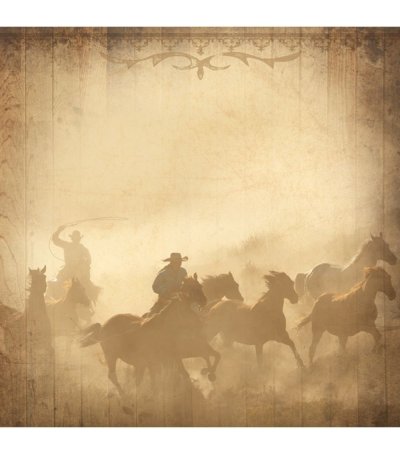 Фон в ковбойском стиле
