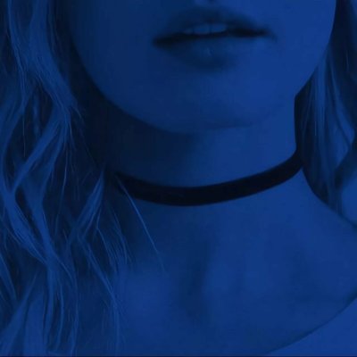 Темно синий Эстетика