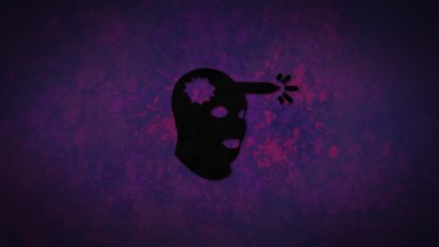 Прикольные фиолетовые обои