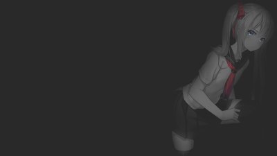 Аниме на черном фоне