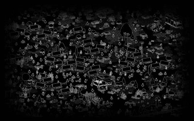 Черно белый фон