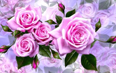 Открытка цветы