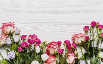 Фон с цветами