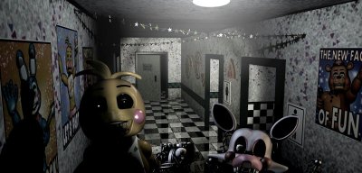 FNAF 2 коридор