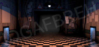 ФНАФ 2 коридор