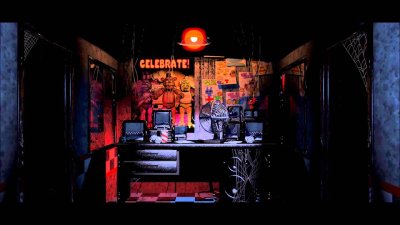 Комната охранника ФНАФ 1