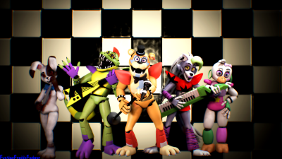 FNAF Security Breach АНИМАТРОНИКИ