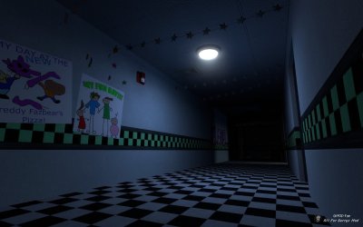 Комнаты пиццерии Фредди 1
