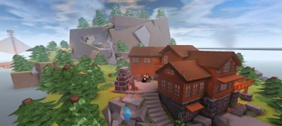 Здание РОБЛОКС красивое