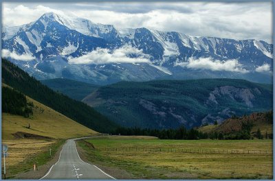 Алтай горы Чуйский тракт