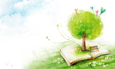 Фон для детской книги