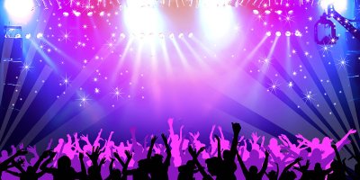Дискотека фон