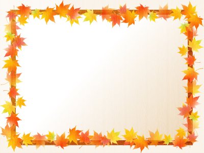 Рамка осень