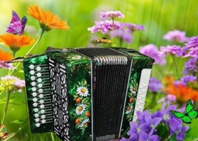 Тальян гармун фон