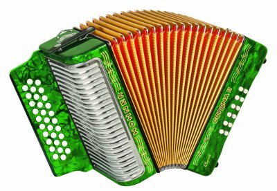 Гармошка хромка зелёная