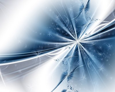 Сине белая абстракция