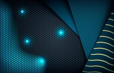 Синяя абстракция