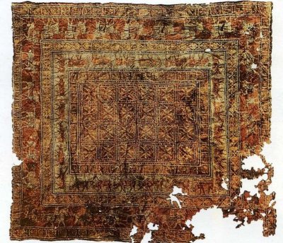 Старый ковер