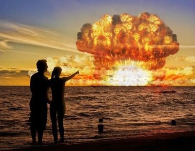 Ядерный взрыв фон