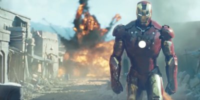 Железный человек 2008 Тони взрыв