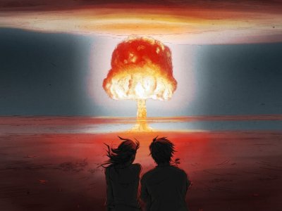 Атомный взрыв арт