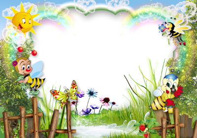 Рамка лето детский сад