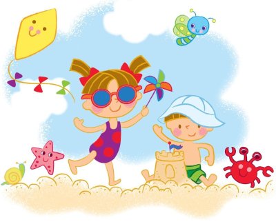 Лето рисунок для детей