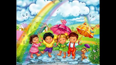 Красочное лето дети