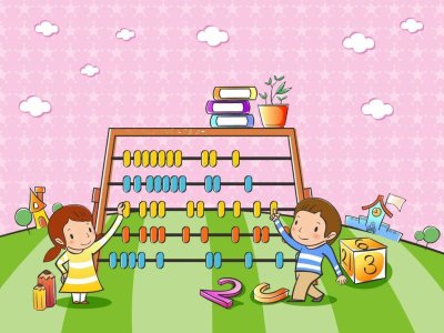 Математические фоны для презентаций для детского сада