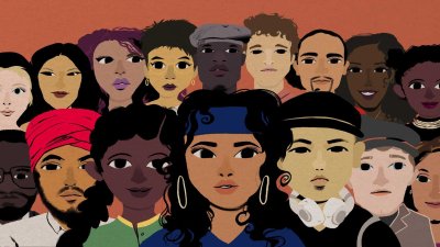 Изображение людей разных национальностей