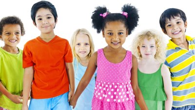 Дети с разным цветом кожи