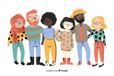 Люди разных рас для детей