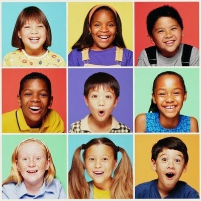 Дети с разным цветом кожи