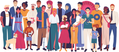 Люди разных этносов