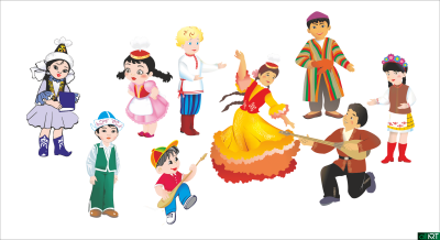 Дети разных народов мира