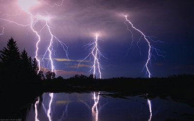 Гроза молния