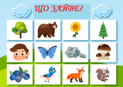 Живые и неживые предметы для дошкольников
