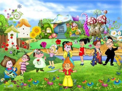 Незнайка коротышки из цветочного города