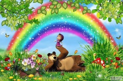 Фон детский сад