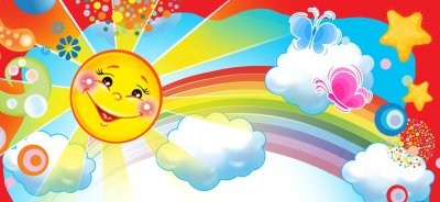 Детский фон для садика