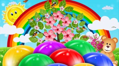 Баннер в детский сад с праздником