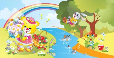 Яркие детские картинки