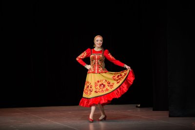 Ансамбль Березка кадриль Хохлома