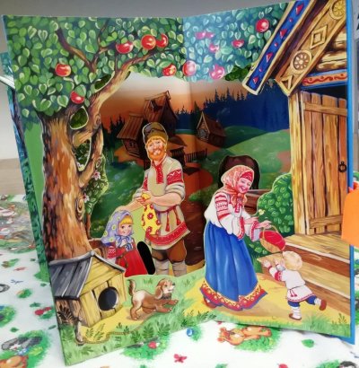 Иллюстрирование сказки гуси лебеди