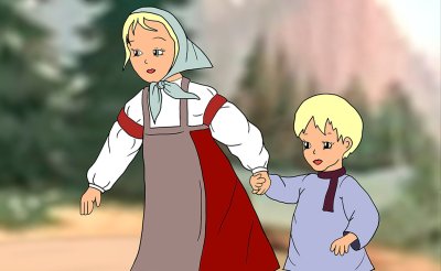 Сказка гуси лебеди Иванушка