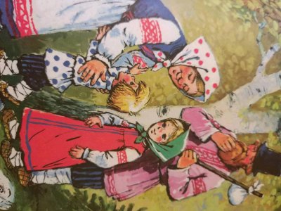 Гуси-лебеди иллюстрации к сказке Савченко